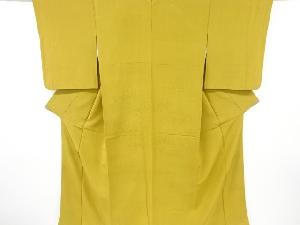 リサイクル　のり散らし模様織り出し色無地着物